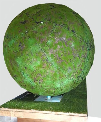 Sfera con muschio stabilizzato
